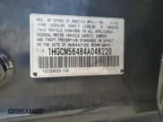 ✅ 2004 Honda Accord LX • VIN: 1HGCM56484A046220 • Лот: 92091965. Опубликован ранее на Copart с пробегом Не указан. Бесплатный доступ к архиву аукционных продаж из США и подробный отчёт об истории автомобиля на DreamBid. Изображение 12.