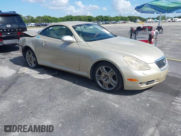 ✅ 2006 Lexus SC 430 • VIN: JTHFN48Y569004951 • Лот: 42505248. Опубликован ранее на IAAI с пробегом 170 018 миль. Бесплатный доступ к архиву аукционных продаж из США и подробный отчёт об истории автомобиля на DreamBid. Изображение 1.