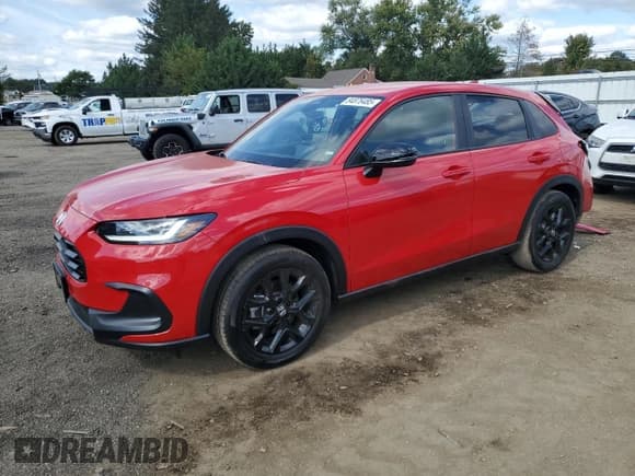 ✅ 2025 Honda HR-V Sport • VIN: 3CZRZ2H51SM706557 • Lot: 84876485. Wystawiony na Copart z przebiegiem 11 118 mil. Bezpłatny archiwum sprzedaży aukcyjnych z USA i szczegółowy raport historii pojazdu na DreamBid. Zdjęcie 1.