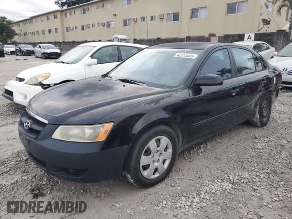 ✅ 2008 Hyundai Sonata GLS • VIN: 5NPET46C38H345463 • Лот: 42313005. Опубликован ранее на Copart с пробегом 156 984 миль. Бесплатный доступ к архиву аукционных продаж из США и подробный отчёт об истории автомобиля на DreamBid. Изображение 1.