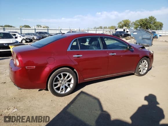 ✅ 2011 Chevrolet Malibu LTZ • VIN: 1G1ZE5E72BF165472 • Lot: 73468534. Listed on Copart with 55,037 mi. Free auction sales archive from the USA and detailed vehicle history report at DreamBid. Image 3.