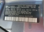 ✅ 2001 BMW Z3 3.0 • VIN: WBACN53451LJ57529 • Lot: 76501844. Wystawiony na Copart z przebiegiem 66 760 mil. Bezpłatny archiwum sprzedaży aukcyjnych z USA i szczegółowy raport historii pojazdu na DreamBid. Zdjęcie 13.