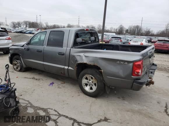 2010 Dodge Dakota SXT with VIN 1D7CW3GP7AS176121, listed as a Copart auction lot 85169354 with Not provided miles and Salvage title. Bid and sale history available at DreamBid. Image 2.