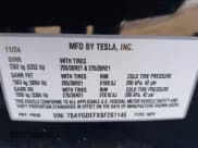 ✅ 2025 Tesla Model Y Performance • VIN: 7SAYGDEFXSF261145 • Lot: 42343916. Listed on IAAI with 7,575 mi. Free auction sales archive from the USA and detailed vehicle history report at DreamBid. Image 9.