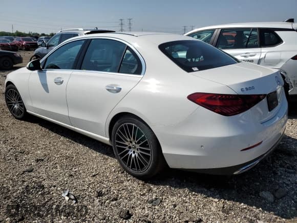 ✅ 2025 Mercedes-Benz C 300 • VIN: W1KAF4HB9SR267349 • Lot: 62816025. Listed on Copart with 1,268 mi. Free auction sales archive from the USA and detailed vehicle history report at DreamBid. Image 2.