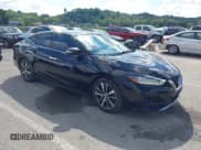 ✅ 2019 Nissan Maxima Platinum • VIN: 1N4AA6AV5KC360693 • Lot: 43299229. Listed on IAAI with 91,060 mi. Free auction sales archive from the USA and detailed vehicle history report at DreamBid. Image 1.