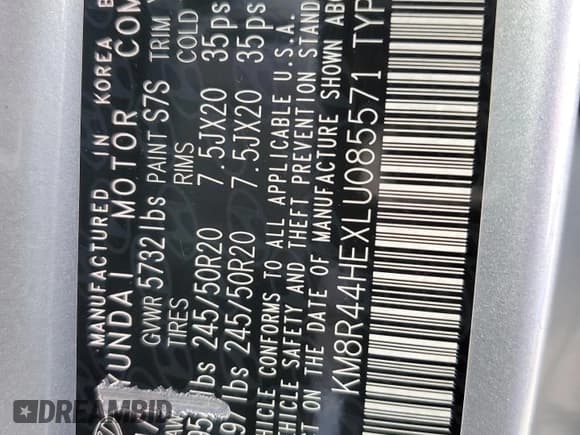 ✅ 2020 Hyundai Palisade SEL • VIN: KM8R44HEXLU085571 • Lot: 91682765. Wystawiony na Copart z przebiegiem 74 640 mil. Bezpłatny archiwum sprzedaży aukcyjnych z USA i szczegółowy raport historii pojazdu na DreamBid. Zdjęcie 12.