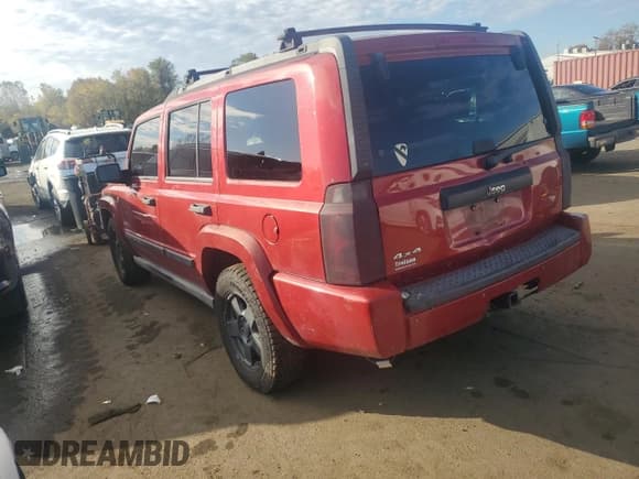 ✅ 2006 Jeep Commander • VIN: 1J8HG48N46C188933 • Lot: 89519095. Wystawiony na Copart z przebiegiem 187 985 mil. Bezpłatny archiwum sprzedaży aukcyjnych z USA i szczegółowy raport historii pojazdu na DreamBid. Zdjęcie 2.