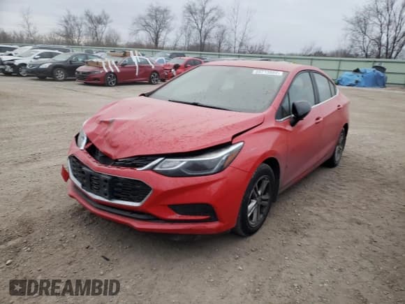 ✅ 2017 Chevrolet Cruze LT • VIN: 1G1BE5SM6H7112708 • Lot: 69713882. Listed on Copart with 100,696 mi. Free auction sales archive from the USA and detailed vehicle history report at DreamBid. Image 1.