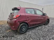 ✅ 2024 Mitsubishi Mirage ES • VIN: ML32AUHJ1RH007969 • Lot: 96101795. Listed on Copart with 44,086 mi. Free auction sales archive from the USA and detailed vehicle history report at DreamBid. Image 3.