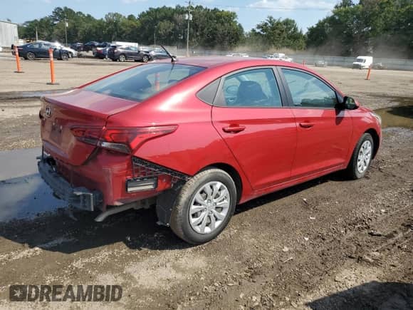 2021 Hyundai Accent SE с VIN 3KPC24A62ME131218, выставлен на аукционе Copart как лот 80261025 с пробегом 87 993 миль миль и Списание • Salvage title. История ставок и продаж доступна на DreamBid. Изображение 3.