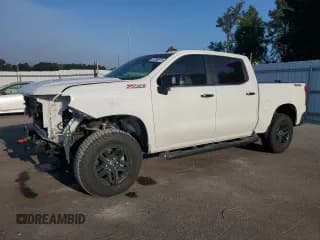 ✅ 2021 Chevrolet Silverado 1500 LT Trail Boss • VIN: 3GCPYFEL8MG286467 • Lot: 81296675. Wystawiony na Copart z przebiegiem 74 550 mil. Bezpłatny archiwum sprzedaży aukcyjnych z USA i szczegółowy raport historii pojazdu na DreamBid. Zdjęcie 1.