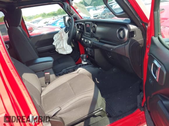 ✅ 2023 Jeep Wrangler Sport S • VIN: 1C4HJXDN5PW701929 • Lot: 43341342. Wystawiony na IAAI z przebiegiem 46 084 mil. Bezpłatny archiwum sprzedaży aukcyjnych z USA i szczegółowy raport historii pojazdu na DreamBid. Zdjęcie 5.