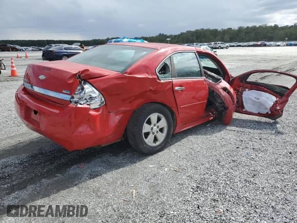 2010 Chevrolet Impala LT с VIN 2G1WB5EK1A1165601, выставлен на аукционе Copart как лот 84630975 с пробегом Не указан миль и На запчасти • Non repairable. История ставок и продаж доступна на DreamBid. Изображение 3.