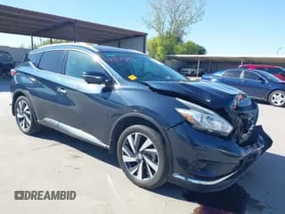 ✅ 2015 Nissan Murano SL • VIN: 5N1AZ2MH2FN283644 • Lot: 43570757. Listed on IAAI with 169,739 mi. Free auction sales archive from the USA and detailed vehicle history report at DreamBid. Image 1.