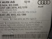 ✅ 2019 Audi Q5 Premium Plus • VIN: WA1BNAFY5K2063433 • Lot: 41233819. Wystawiony na IAAI z przebiegiem 55 056 mil. Bezpłatny archiwum sprzedaży aukcyjnych z USA i szczegółowy raport historii pojazdu na DreamBid. Zdjęcie 9.