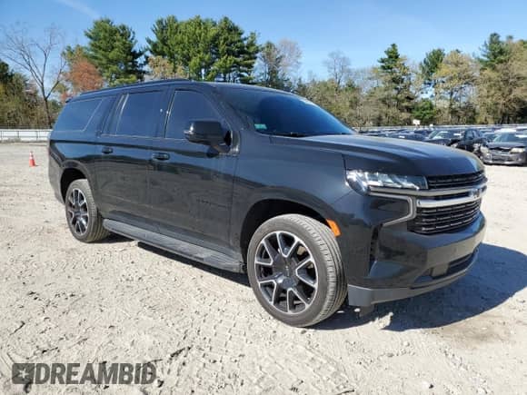 ✅ 2021 Chevrolet Suburban RST • VIN: 1GNSCEKD5MR335499 • Lot: 54932675. Wystawiony na Copart z przebiegiem 147 185 mil. Bezpłatny archiwum sprzedaży aukcyjnych z USA i szczegółowy raport historii pojazdu na DreamBid. Zdjęcie 4.