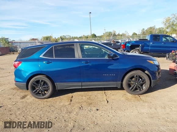 ✅ 2021 Chevrolet Equinox LT • VIN: 2GNAXKEV8M6116454 • Lot: 43407648. Listed on IAAI with 34,434 mi. Free auction sales archive from the USA and detailed vehicle history report at DreamBid. Image 13.