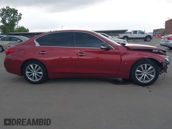 ✅ 2014 Infiniti Q50 Premium • VIN: JN1BV7AP8EM673359 • Lot: 42300427. Listed on IAAI with 118,779 mi. Free auction sales archive from the USA and detailed vehicle history report at DreamBid. Image 13.