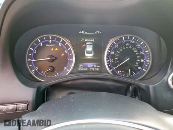 ✅ 2017 Infiniti Q50 2.0t • VIN: JN1CV7AP3HM641122 • Lot: 84711715. Wystawiony na Copart z przebiegiem 148 022 mil. Bezpłatny archiwum sprzedaży aukcyjnych z USA i szczegółowy raport historii pojazdu na DreamBid. Zdjęcie 9.