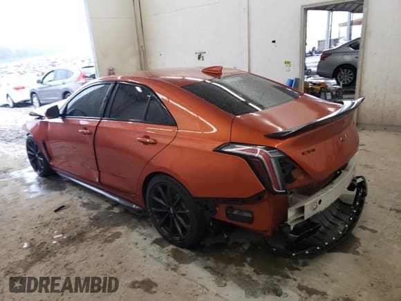 ✅ 2022 Cadillac CT4-V Blackwing • VIN: 1G6DL5RP0N0210050 • Lot: 82767355. Listed on Copart with 14,186 mi. Free auction sales archive from the USA and detailed vehicle history report at DreamBid. Image 2.