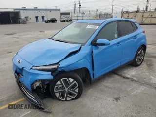 ✅ 2023 Hyundai Kona Limited • VIN: KM8K53AG5PU161899 • Лот: 57469385. Опубликован ранее на Copart с пробегом 25 445 миль. Бесплатный доступ к архиву аукционных продаж из США и подробный отчёт об истории автомобиля на DreamBid. Изображение 1.