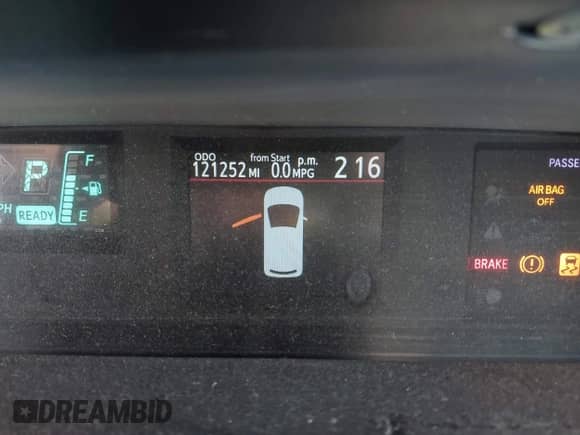 2012 Toyota Prius Two с VIN JTDKDTB37C1001411, выставлен на аукционе IAAI как лот 43389073 с пробегом 121 252 миль миль и . История ставок и продаж доступна на DreamBid. Изображение 13.