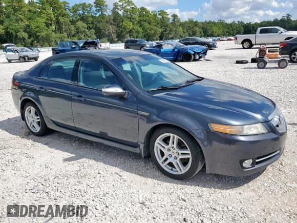 ✅ 2007 Acura TL • VIN: 19UUA66267A021628 • Lot: 84969785. Listed on Copart with 167,788 mi. Free auction sales archive from the USA and detailed vehicle history report at DreamBid. Image 4.