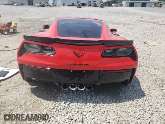 2016 Chevrolet Corvette Z06 3LZ with VIN 1G1YT2D6XG5603337, listed as a Copart auction lot 64940244 with Not provided miles and Salvage title. Bid and sale history available at DreamBid. Image 6.