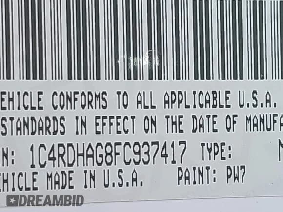✅ 2015 Dodge Durango SXT • VIN: 1C4RDHAG8FC937417 • Lot: 43627965. Wystawiony na IAAI z przebiegiem 101 009 mil. Bezpłatny archiwum sprzedaży aukcyjnych z USA i szczegółowy raport historii pojazdu na DreamBid. Zdjęcie 9.