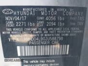 ✅ 2018 Hyundai Elantra Sport • VIN: KMHD04LB0JU588798 • Lot: 43463613. Listed on IAAI with 75,034 mi. Free auction sales archive from the USA and detailed vehicle history report at DreamBid. Image 9.