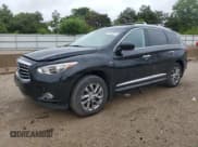 ✅ 2015 Infiniti QX60 • VIN: 5N1AL0MM8FC543009 • Lot: 57720315. Listed on Copart with 95,614 mi. Free auction sales archive from the USA and detailed vehicle history report at DreamBid. Image 1.