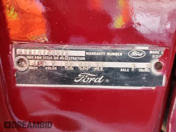 ✅ 1966 Ford Thunderbird • VIN: 6Y81Q144916 • Lot: 47264295. Wystawiony na Copart z przebiegiem 99 738 mil. Bezpłatny archiwum sprzedaży aukcyjnych z USA i szczegółowy raport historii pojazdu na DreamBid. Zdjęcie 12.