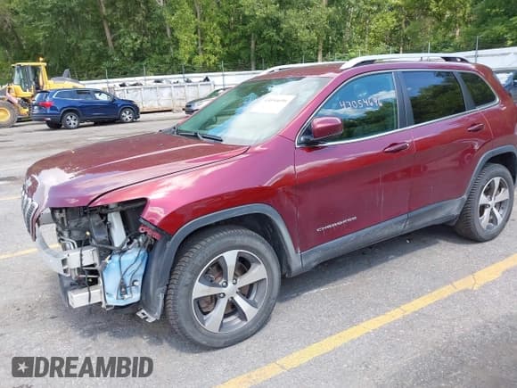 ✅ 2020 Jeep Cherokee Limited • VIN: 1C4PJMDX2LD608772 • Lot: 43054696. Listed on IAAI with 98,757 mi. Free auction sales archive from the USA and detailed vehicle history report at DreamBid. Image 17.