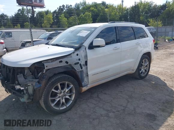 ✅ 2015 Jeep Grand Cherokee Summit • VIN: 1C4RJEJG5FC105296 • Lot: 43231201. Listed on IAAI with 124,311 mi. Free auction sales archive from the USA and detailed vehicle history report at DreamBid. Image 21.