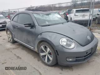 ✅ 2013 Volkswagen Beetle Turbo • VIN: 3VWV67AT9DM662181 • Lot: 43730042. Listed on IAAI with 127,258 mi. Free auction sales archive from the USA and detailed vehicle history report at DreamBid. Image 1.