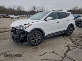 ✅ 2017 Hyundai Santa Fe Ultimate • VIN: 5XYZWDLA4HG387319 • Lot: 95008965. Listed on Copart with 97,807 mi. Free auction sales archive from the USA and detailed vehicle history report at DreamBid. Image 1.