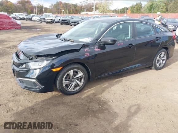 ✅ 2019 Honda Civic LX • VIN: 2HGFC2F68KH511559 • Lot: 43460821. Listed on IAAI with 64,419 mi. Free auction sales archive from the USA and detailed vehicle history report at DreamBid. Image 2.