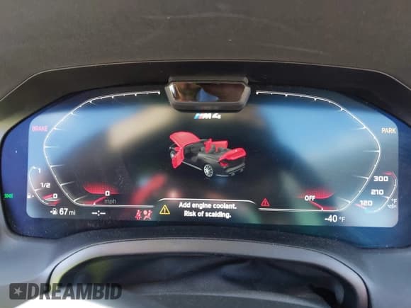 ✅ 2023 BMW M4 Competition xDrive • VIN: WBS33BA01PCM29504 • Lot: 41914359. Listed on IAAI with 17,618 mi. Free auction sales archive from the USA and detailed vehicle history report at DreamBid. Image 7.