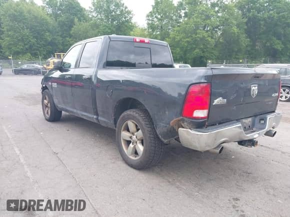 2016 Ram 1500 Big Horn with VIN 1C6RR7GT8GS390650, listed as a IAAI auction lot 42669358 with 161,267 mi miles and . Bid and sale history available at DreamBid. Image 3.