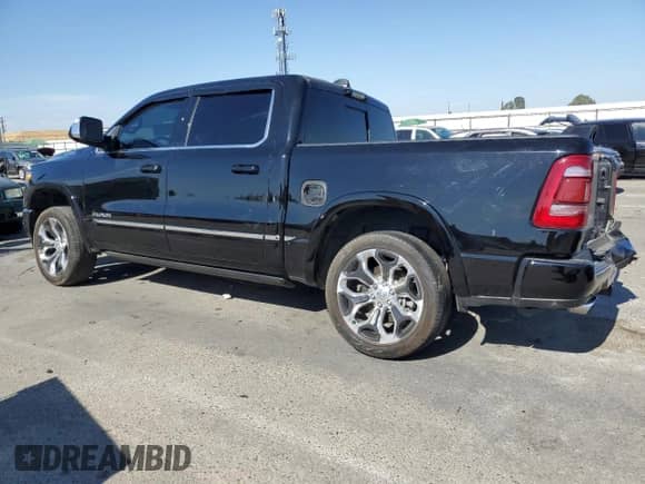 2024 Ram 1500 Limited with VIN 1C6SRFHT6RN144627, listed as a Copart auction lot 62937505 with 31,164 mi miles and Salvage title. Bid and sale history available at DreamBid. Image 2.