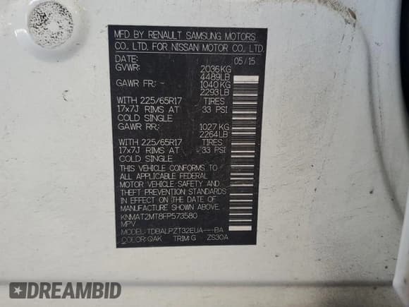 ✅ 2015 Nissan Rogue S • VIN: KNMAT2MT8FP573580 • Lot: 81332455. Wystawiony na Copart z przebiegiem 201 486 mil. Bezpłatny archiwum sprzedaży aukcyjnych z USA i szczegółowy raport historii pojazdu na DreamBid. Zdjęcie 14.
