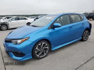 ✅ 2016 Scion iM • VIN: JTNKARJE0GJ511003 • Lot: 73101664. Listed on Copart with 160,665 mi. Free auction sales archive from the USA and detailed vehicle history report at DreamBid. Image 1.
