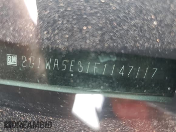 ✅ 2015 Chevrolet Impala LS • VIN: 2G1WA5E31F1147117 • Лот: 69822614. Опубликован ранее на Copart с пробегом 78 160 миль. Бесплатный доступ к архиву аукционных продаж из США и подробный отчёт об истории автомобиля на DreamBid. Изображение 12.