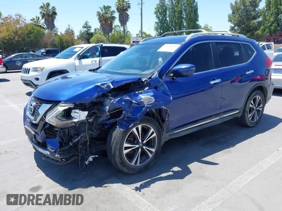 ✅ 2017 Nissan Rogue SV • VIN: JN8AT2MT9HW146020 • Lot: 42396120. Listed on IAAI with 73,436 mi. Free auction sales archive from the USA and detailed vehicle history report at DreamBid. Image 17.