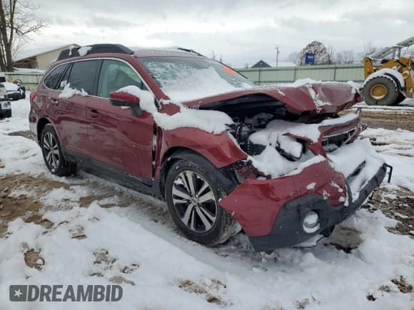 ✅ 2018 Subaru Outback Limited • VIN: 4S4BSANCXJ3295521 • Lot: 92209415. Listed on Copart with 52,821 mi. Free auction sales archive from the USA and detailed vehicle history report at DreamBid. Image 4.