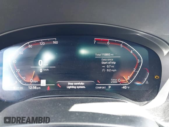 ✅ 2020 BMW 5 Series 530i xDrive • VIN: WBAJR7C00LBP96334 • Лот: 42320570. Опубликован ранее на IAAI с пробегом 110 893 миль. Бесплатный доступ к архиву аукционных продаж из США и подробный отчёт об истории автомобиля на DreamBid. Изображение 7.