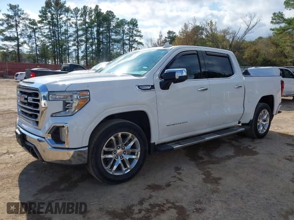 ✅ 2020 GMC Sierra 1500 SLT • VIN: 3GTP8DET9LG205740 • Лот: 40927051. Опубликован ранее на IAAI с пробегом 110 327 миль. Бесплатный доступ к архиву аукционных продаж из США и подробный отчёт об истории автомобиля на DreamBid. Изображение 2.