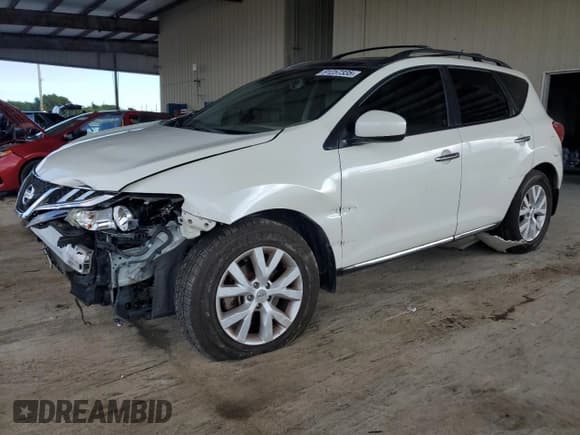 ✅ 2014 Nissan Murano S • VIN: JN8AZ1MU8EW407277 • Lot: 91257335. Wystawiony na Copart z przebiegiem 78 360 mil. Bezpłatny archiwum sprzedaży aukcyjnych z USA i szczegółowy raport historii pojazdu na DreamBid. Zdjęcie 1.