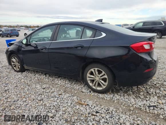 2019 Chevrolet Cruze LT with VIN 1G1BE5SM9K7144575, listed as a Copart auction lot 86286515 with 162,323 mi miles and Clean title. Bid and sale history available at DreamBid. Image 2.